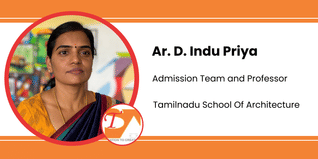 Tamilnadu School Of Architecture, Admission Team and Professor: Ar. D. Indu Priya Interview